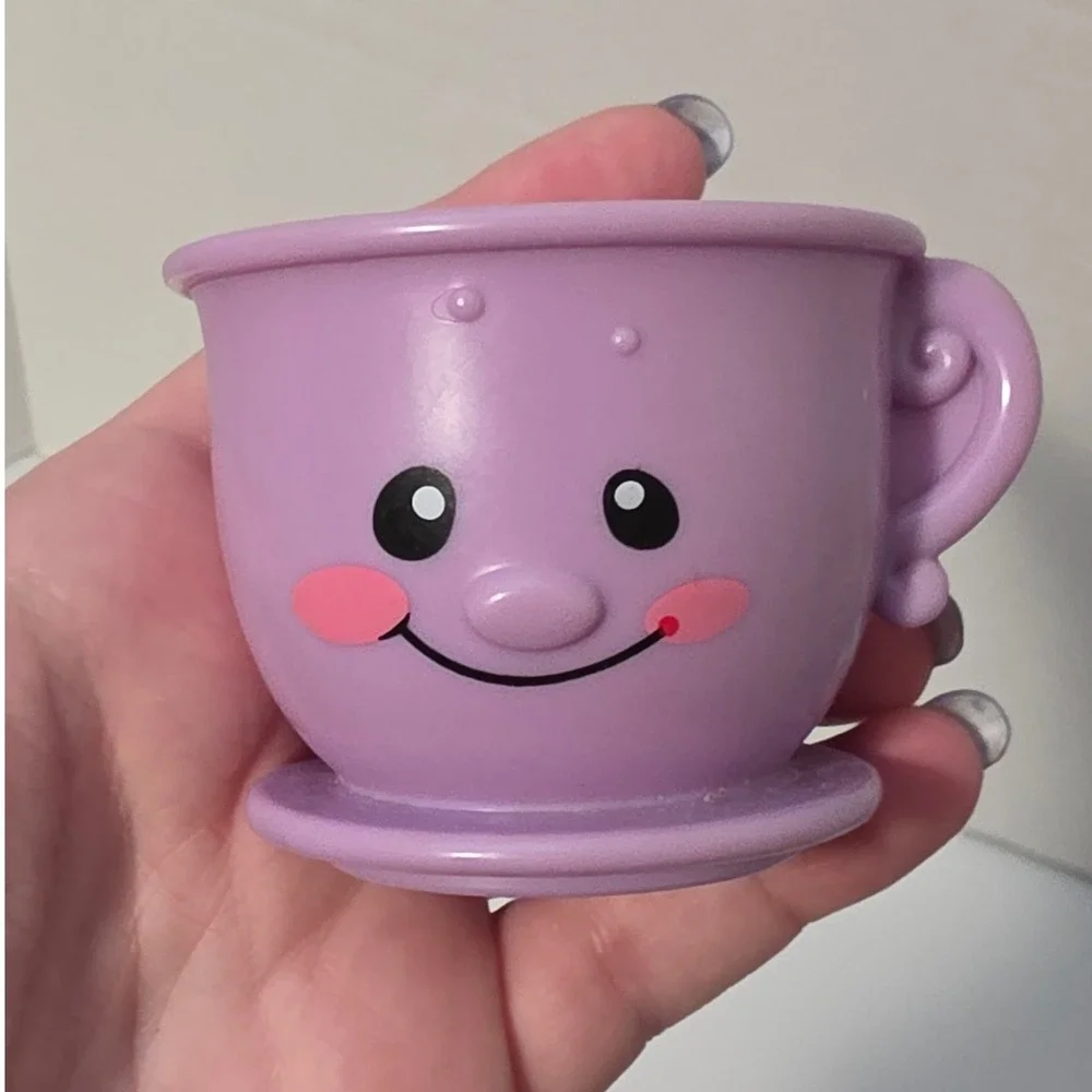 Fisher Price Tea Set Replacement OS Purple Fair 2008 Mattel Incomplete Toy